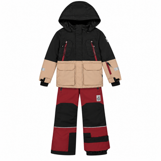 Two-piece snowsuit with neck warmer (ages 4-10)