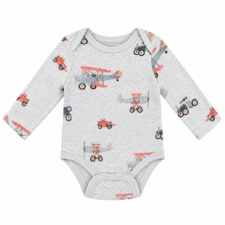 Grow-with-me bodysuits 3-pack (3-24 months)