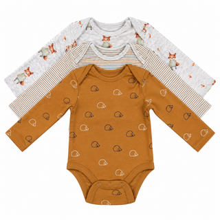 Grow-with-me bodysuits 3-pack (3-24 months)