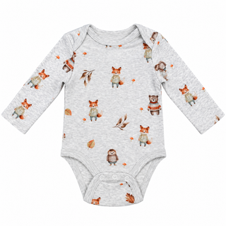 Grow-with-me bodysuits 3-pack (3-24 months)