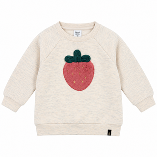 Strawberry fleece sweatshirt (2-8 years)