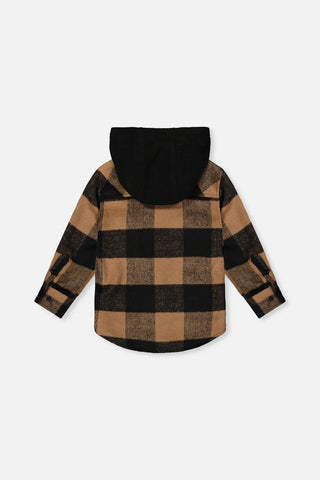 Flannel Shirt with Hood (Ages 2-12)
