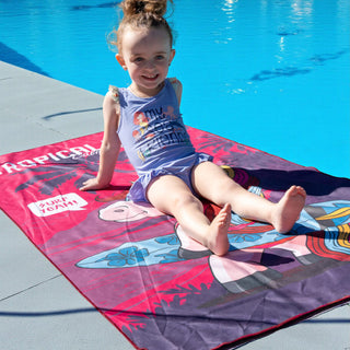 Serviette de plage Licorne Magique