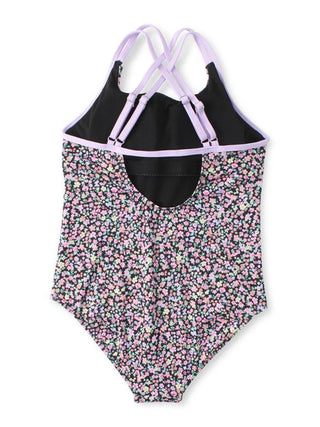 Maillot de bain fleurie (7 Ans-14 Ans)