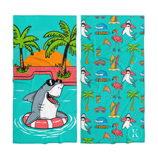 Serviette de Plage Party de Requin
