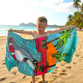 Serviette de Plage Party de Requin