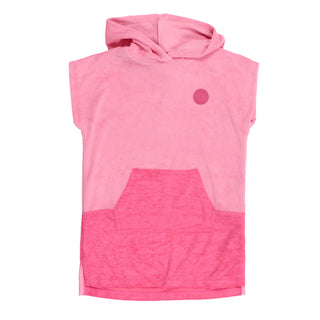 Hooded beach poncho