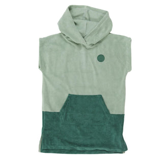 Hooded beach poncho