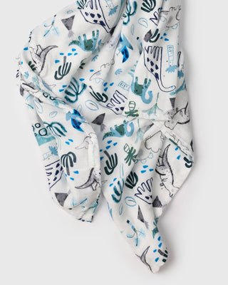Doudou Mousseline Dinosaures