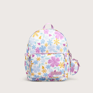 Sac à dos imprimé floral