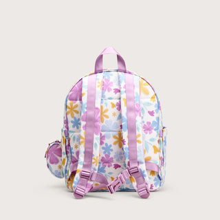Sac à dos imprimé floral