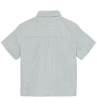 striped chiffon shirt