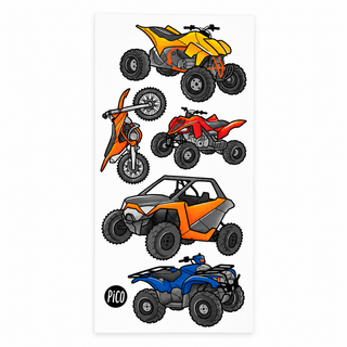 Off-road vehicle wrap