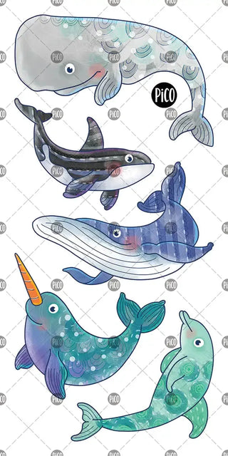 Sweet whale tattoos