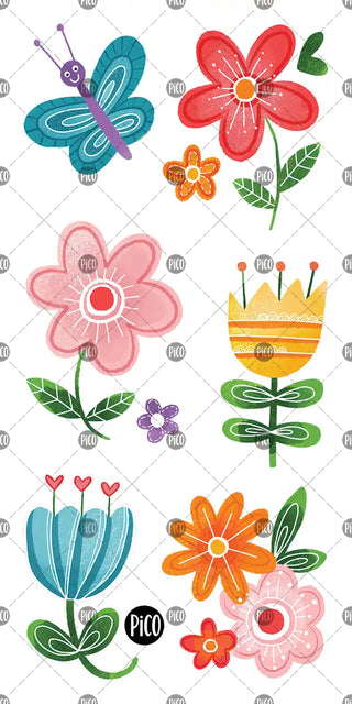 Pretty flower tattoos