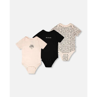 Set of 3 grow-with-me bodysuits