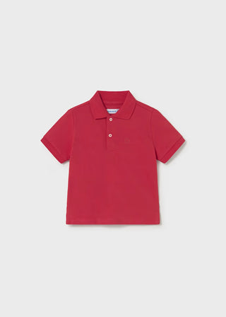 Polo rouge (6-24 Mois)