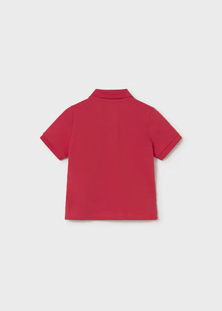 Polo rouge (6-24 Mois)