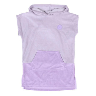 Hooded beach poncho