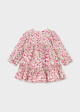 Printed Velvet Dress (6-18 Months)