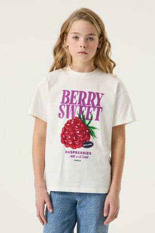 Garcia White 'Berry Sweet' T-Shirt (Ages 8-16)