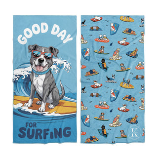 Serviette en microfibre  Surf canin