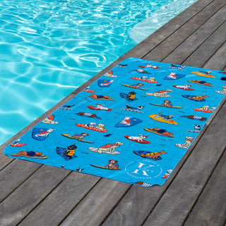 Serviette en microfibre  Surf canin