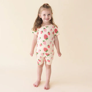 Pyjama imprimé fraise (2-10Ans)