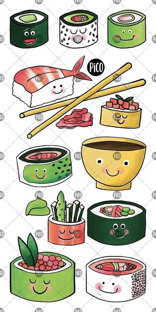 Tattoos Mini sushi