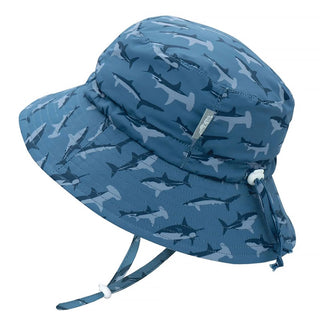 Aqua-Dry Shark Print Hats