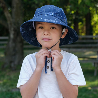 Whale Print Summer Hat