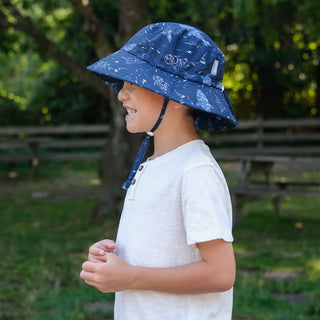 Whale Print Summer Hat